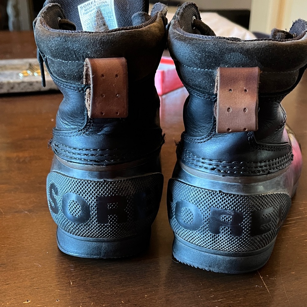 Sorel Men's Black Waterproof Boots - Picture 3 of 6